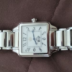 Gently used Juicy Couture stainless steel watch